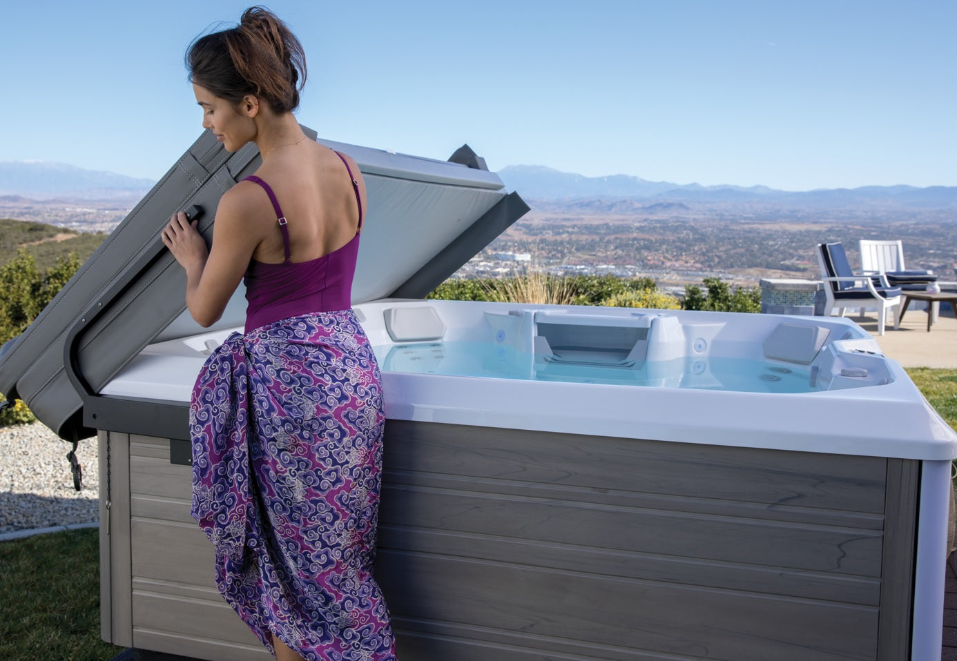 Hot Spring Limelight Collection Beam Hot Tub