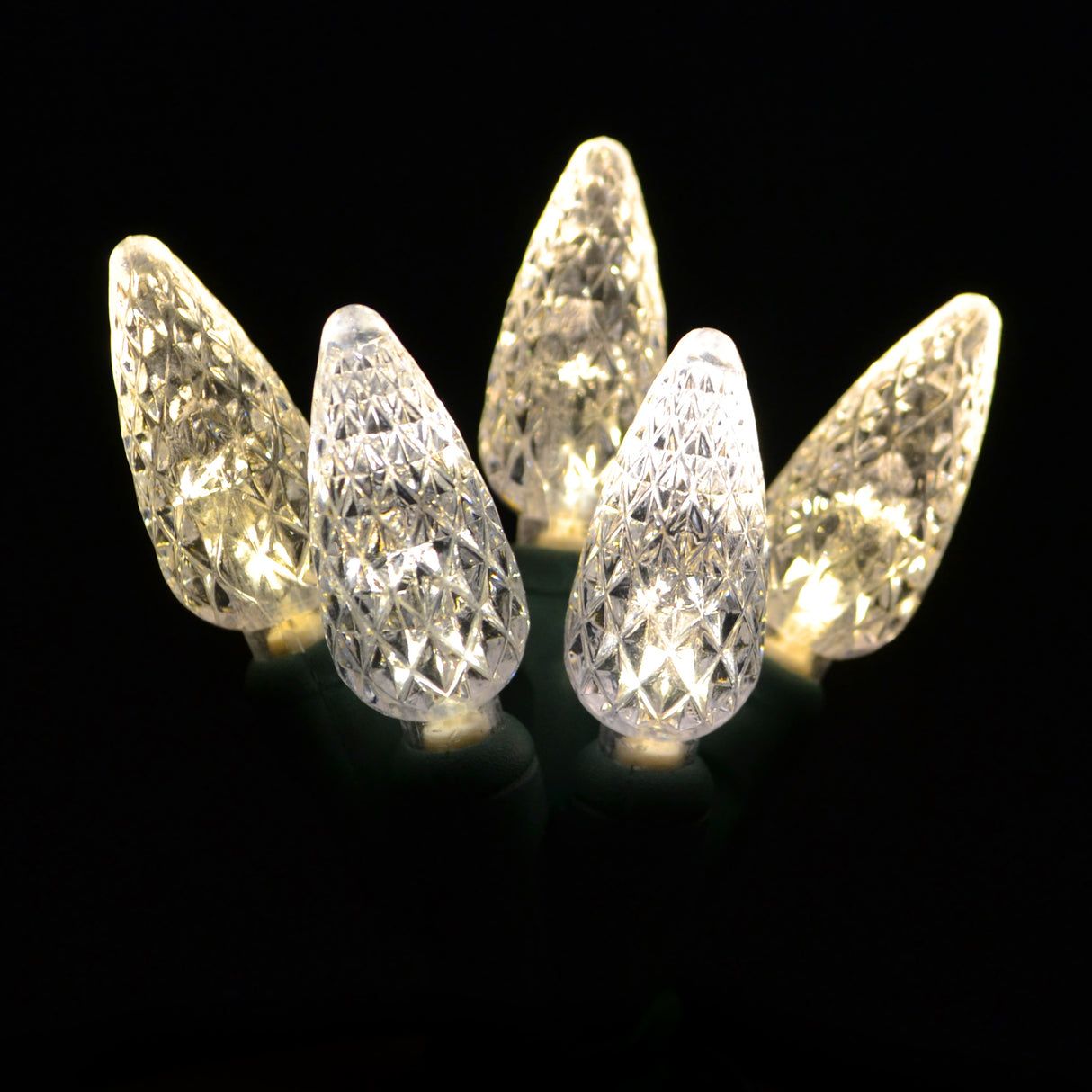 Set of 50 Battery-Operated Extended Life C6 Lights