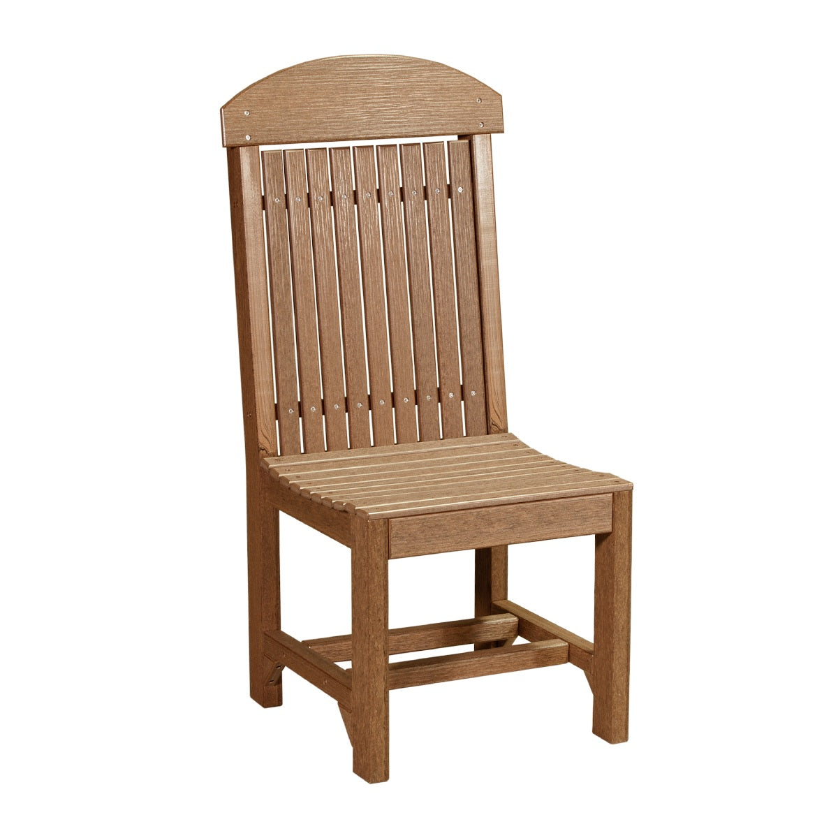 This is the Antique Mahogany colored Classic Side Chair on a white background.