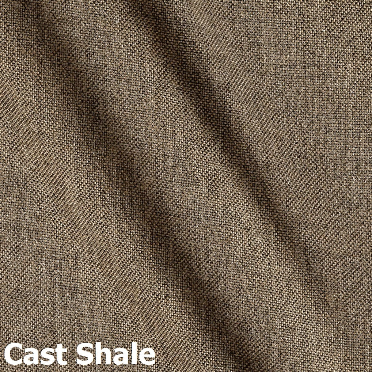 An up close look at the tan cushion color on the patio furniture