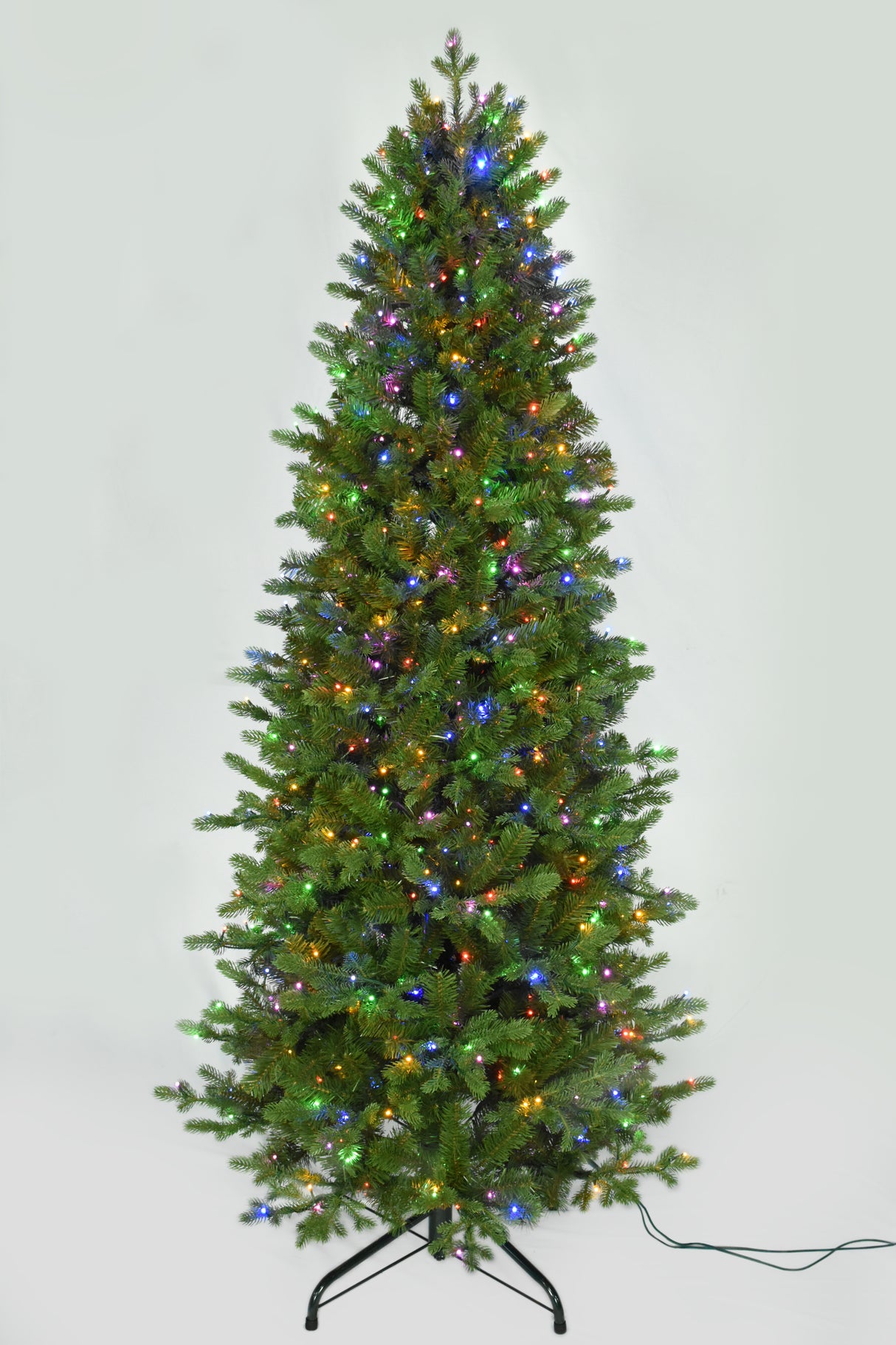 Artificial tree with Color-Changing Starry LED lights.