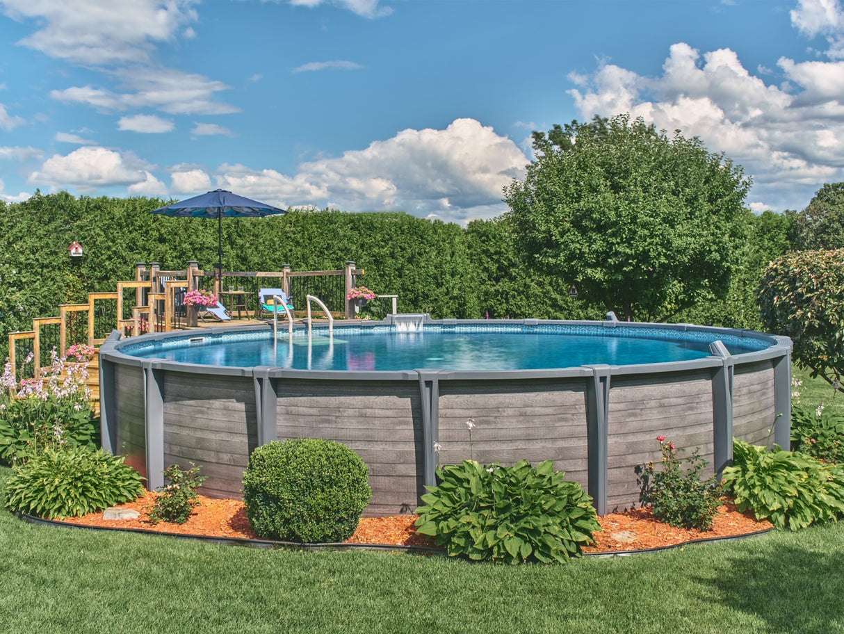 CARVIN® Diamond Series Downtown 54" Above Ground Swimming Pool