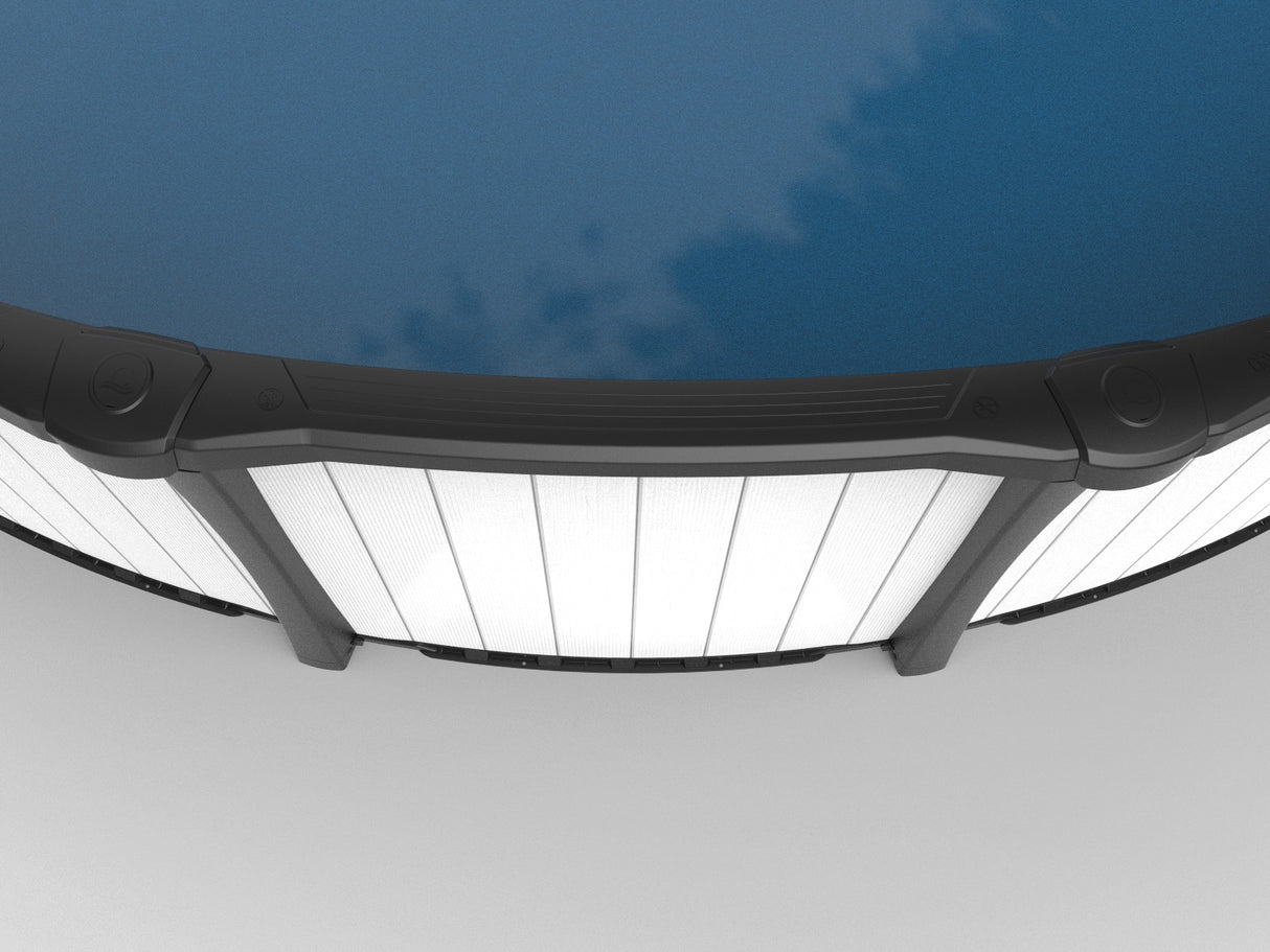 This is an image of the pool taken from above.