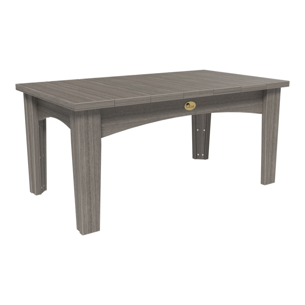 This is the Coastal Gray colored coffee table on a white background.