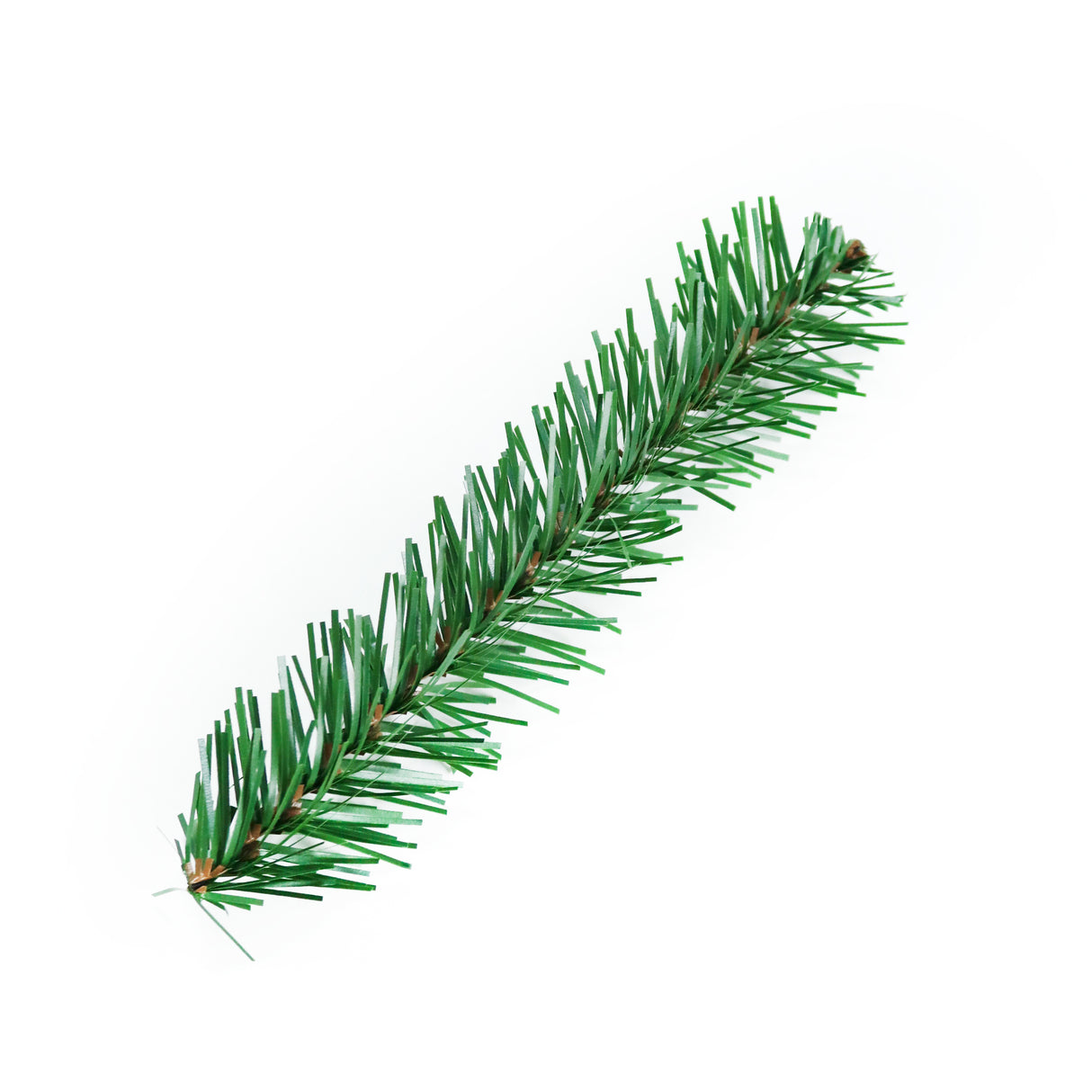 Artificial Christmas tree pre-lit with color-changing LED lights.