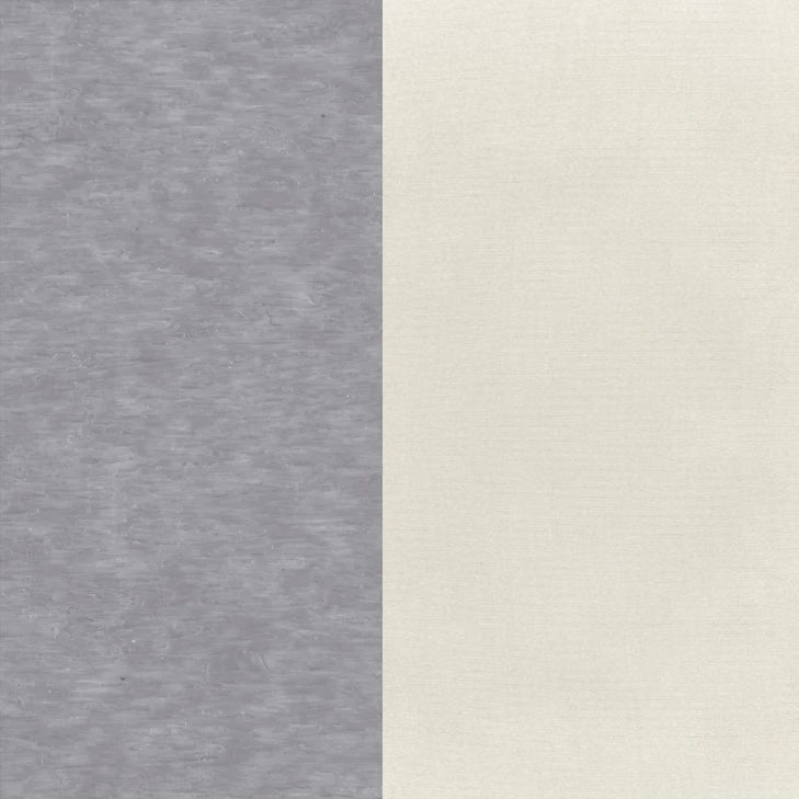 This image shows two color swatches: one for the frame and one for the cushions. The frames are dove gray and the cushions are canvas.