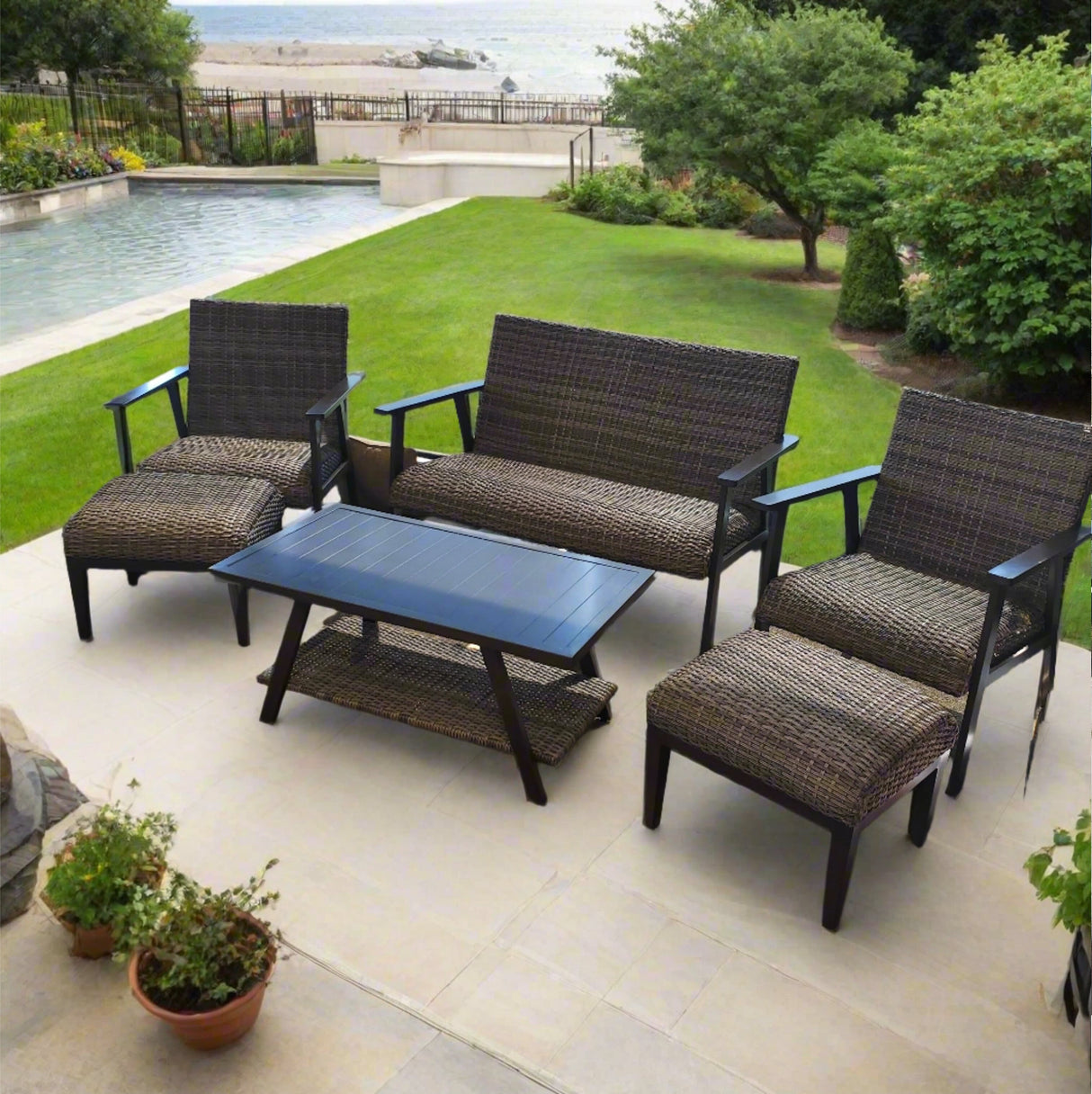 Maui 6-Piece Deep Seating Group