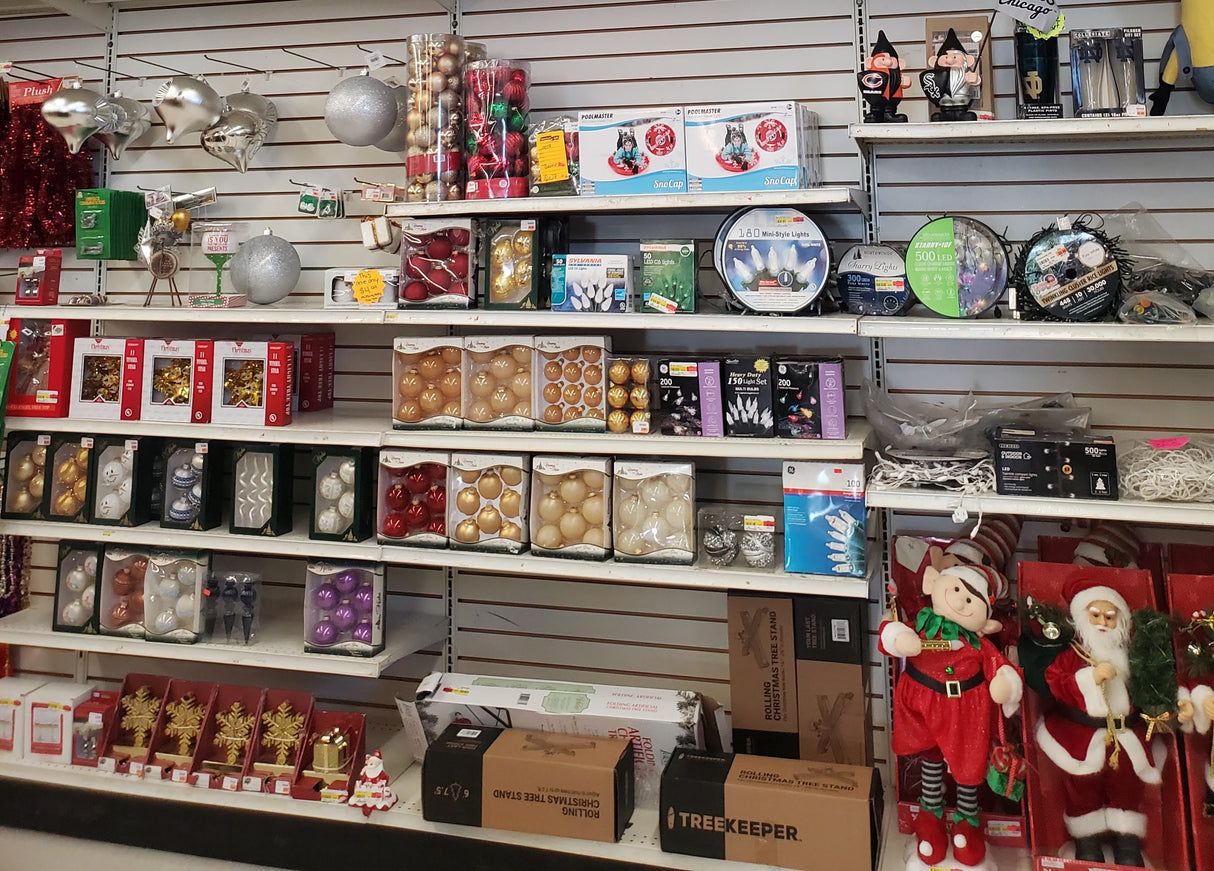 Christmas Ribbons & Tree Trimmings