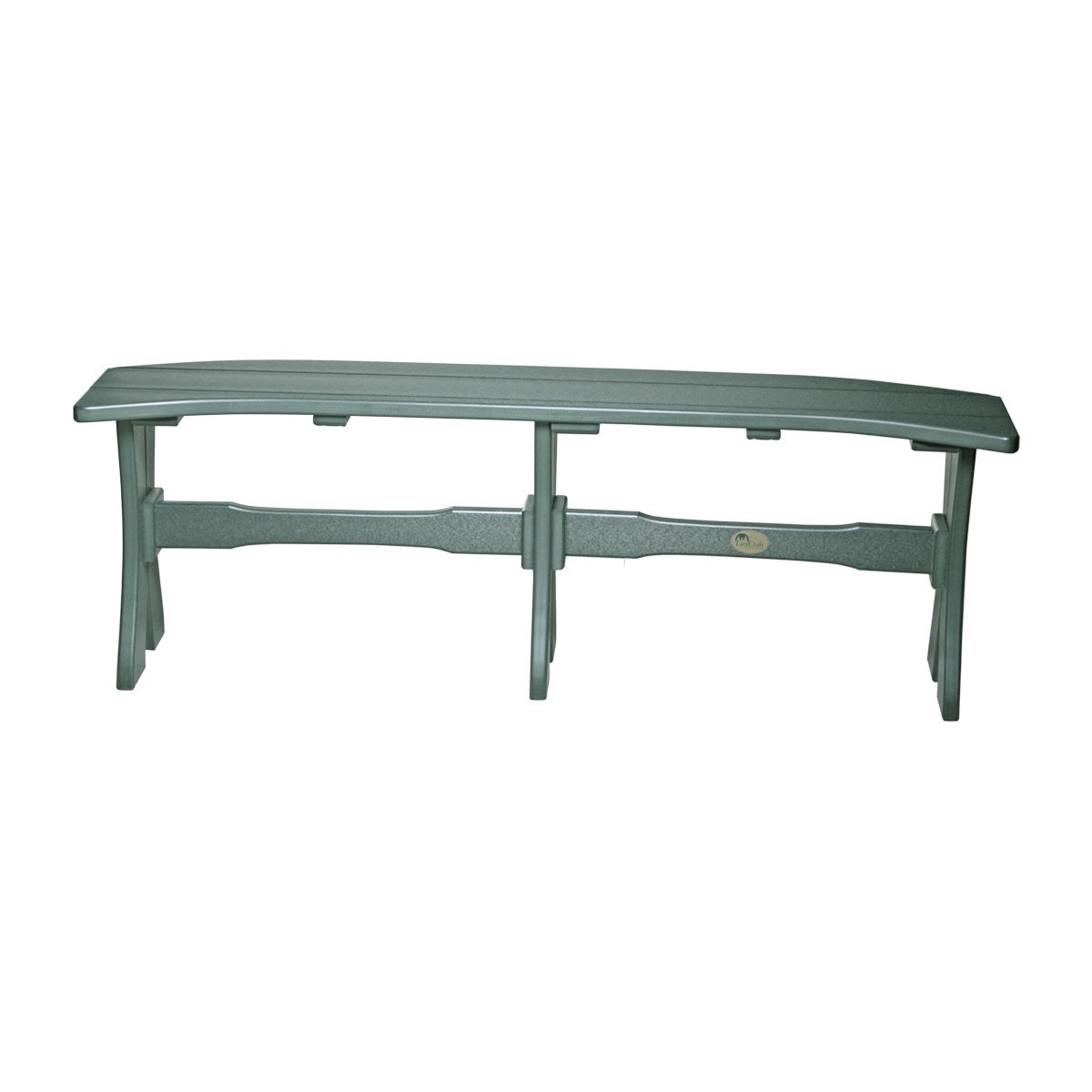 This is the Green colored Table Bench on a white background.
