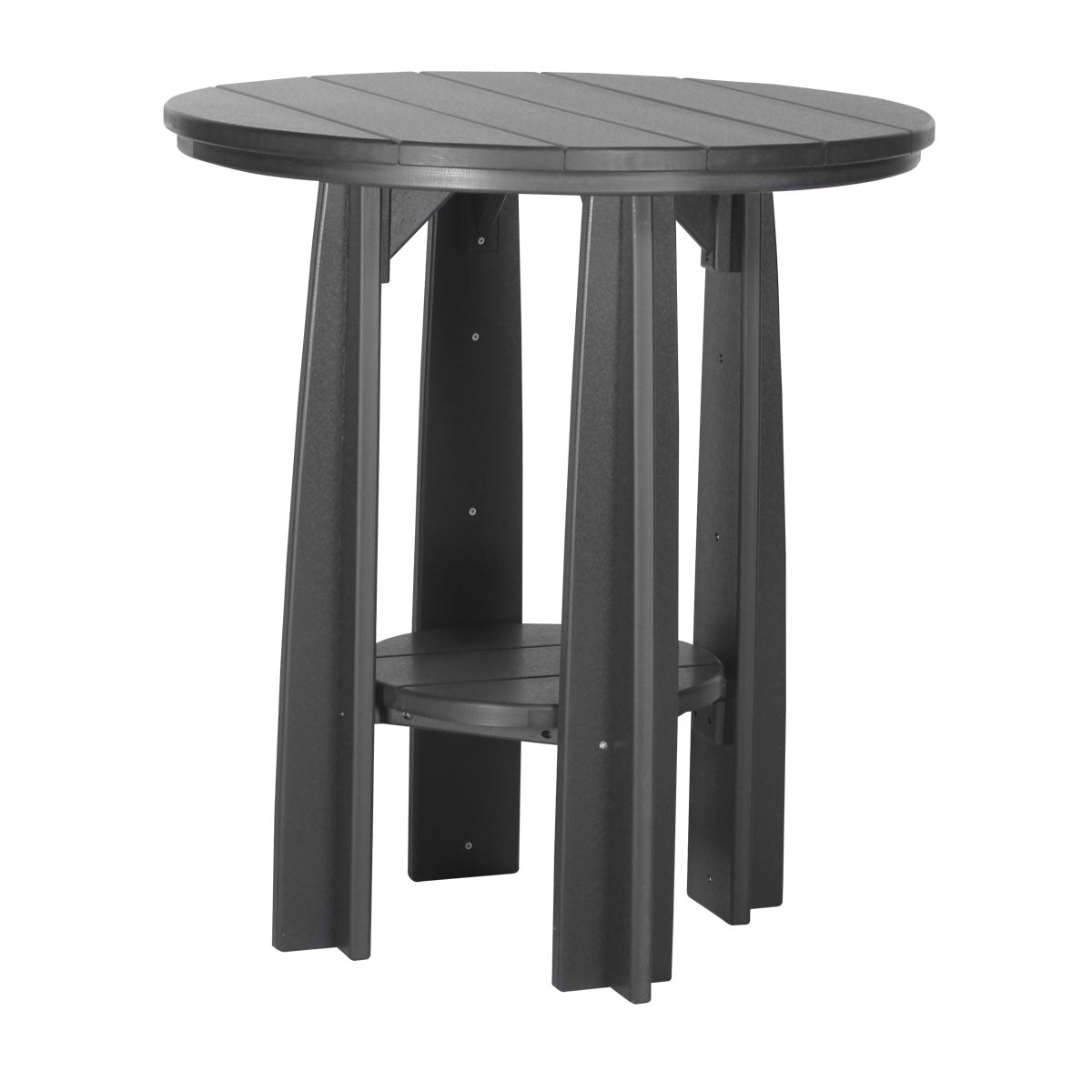 This is the Black colored Balcony Table on a white background.