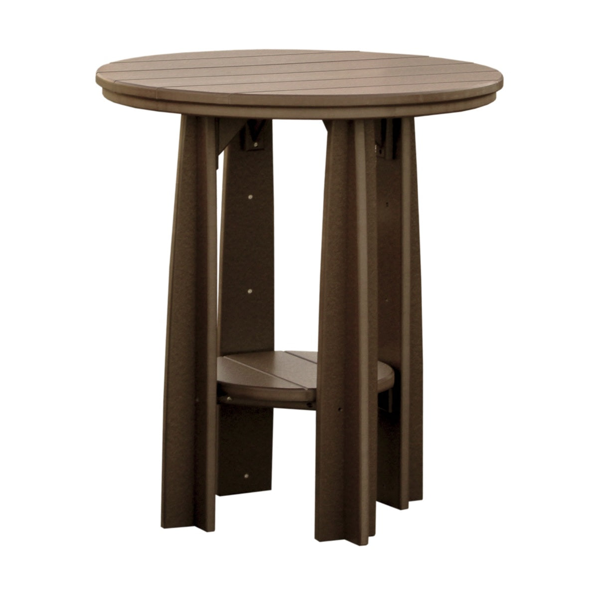 This is the Chestnut Brown colored Balcony Table on a white background.