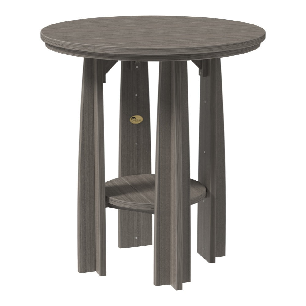 This is the Coastal Gray colored Balcony Table on a white background.