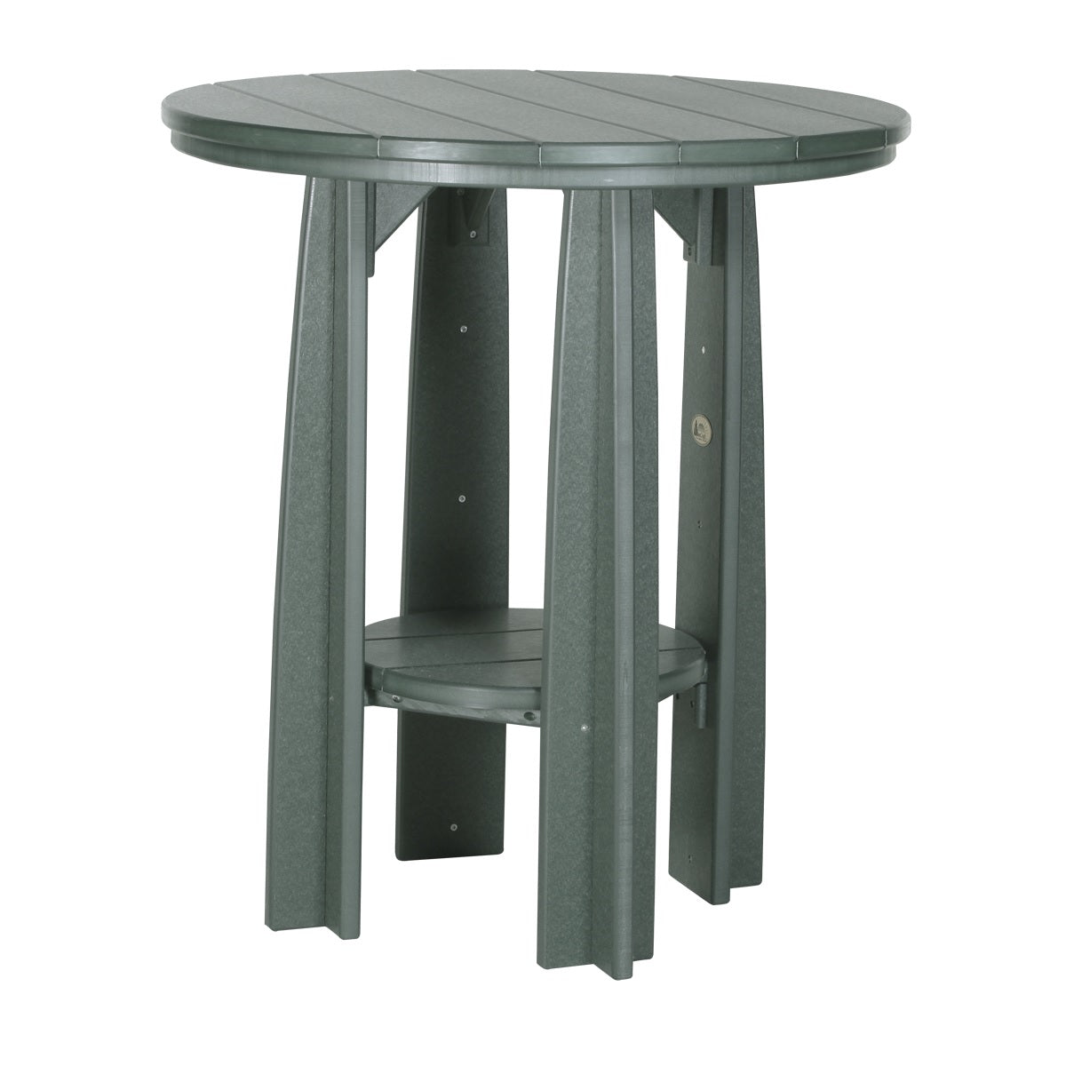This is the Green colored Balcony Table on a white background.