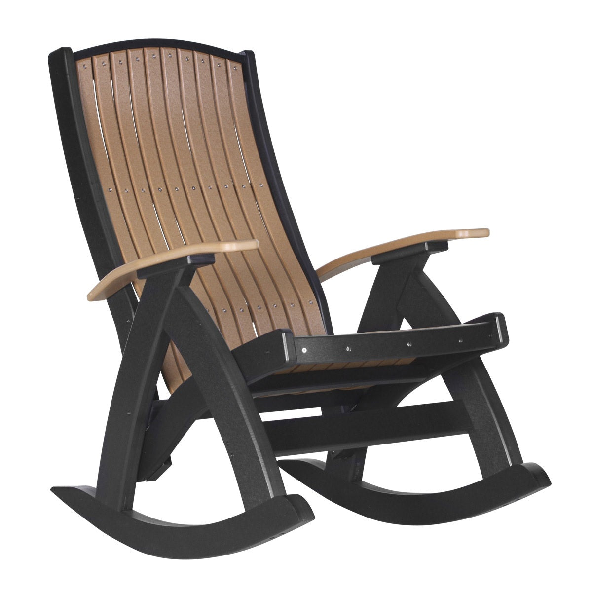 This is the Cedar and Black colored Comfort Chair on a white background.