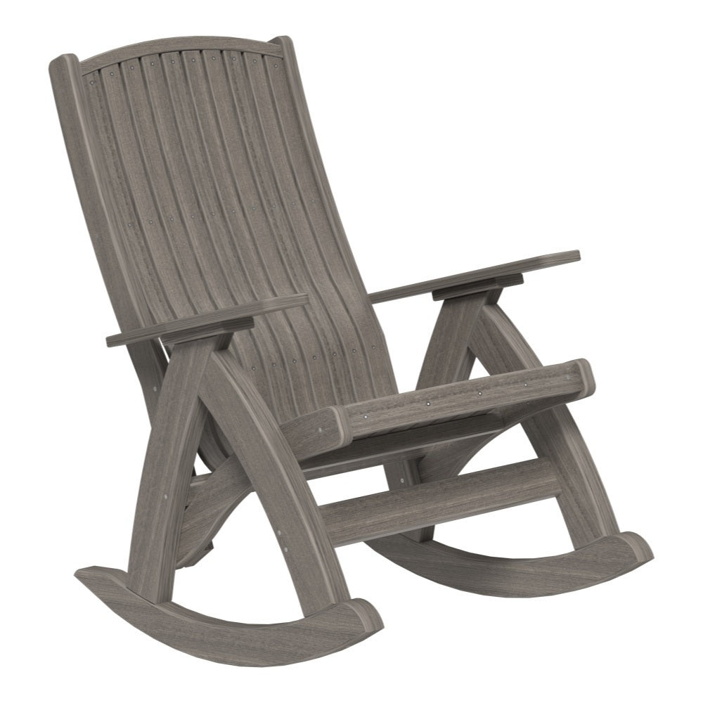 This is the Coastal Gray colored Comfort Chair on a white background.