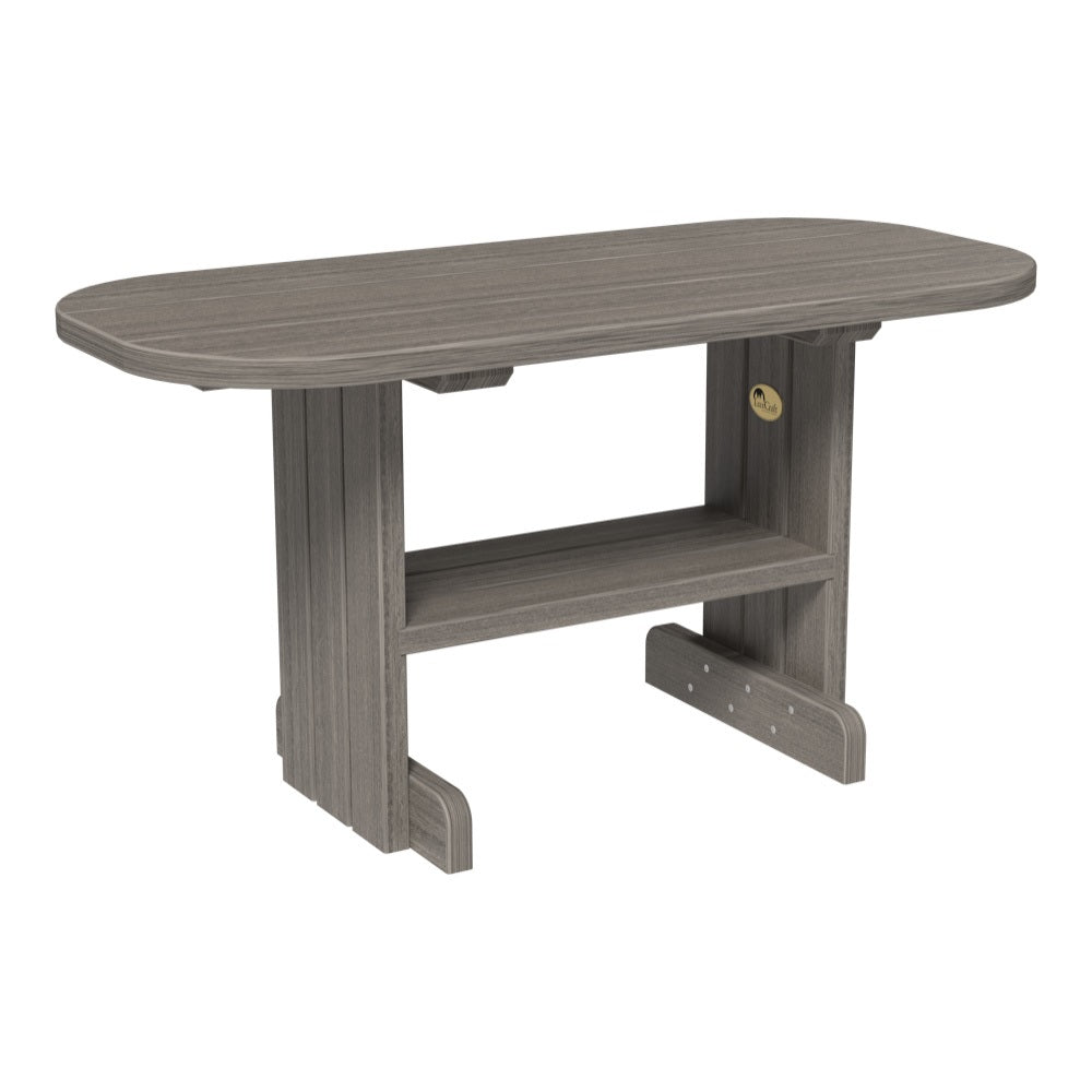 This is the Coastal Gray colored coffee table on a white background.
