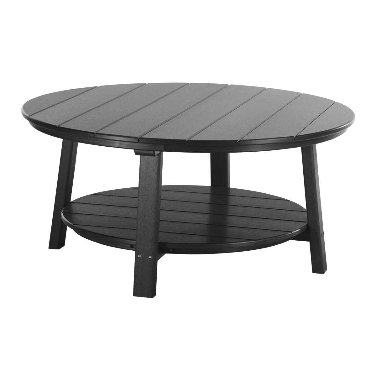 This is the Black colored conversation table on a white background.