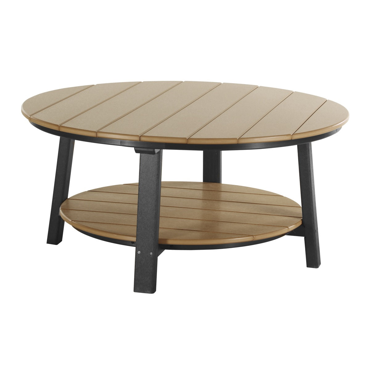 This is the Cedar and Black colored conversation table on a white background.