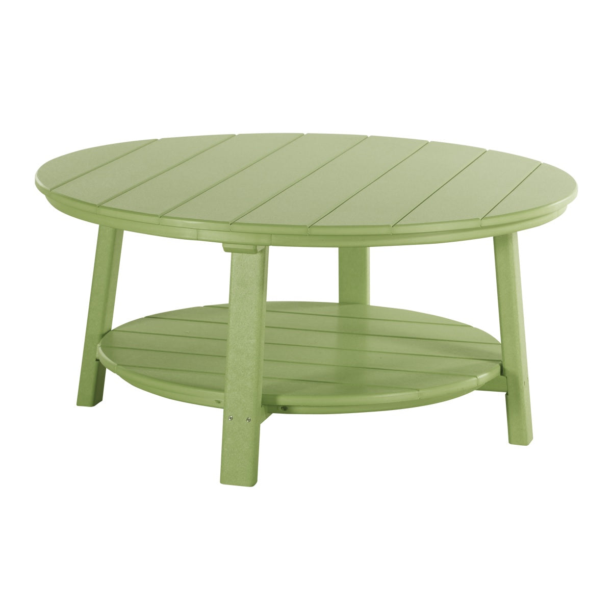 This is the Lime Green colored conversation table on a white background.