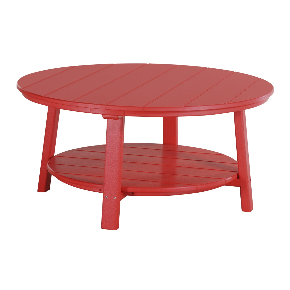 This is the Red colored conversation table on a white background.