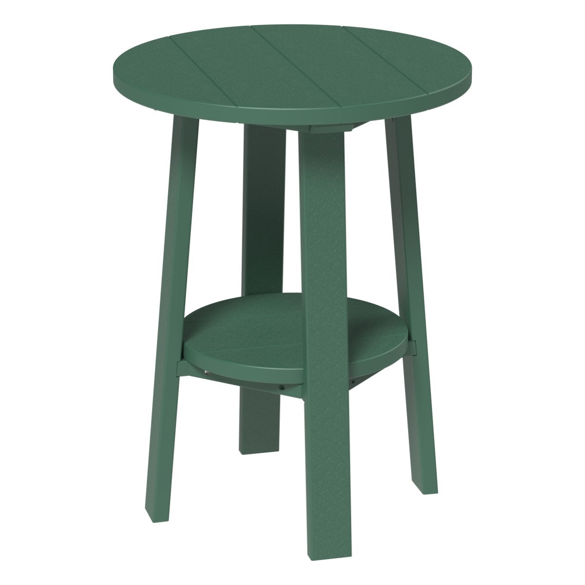 This is the Green colored end table on a white background.