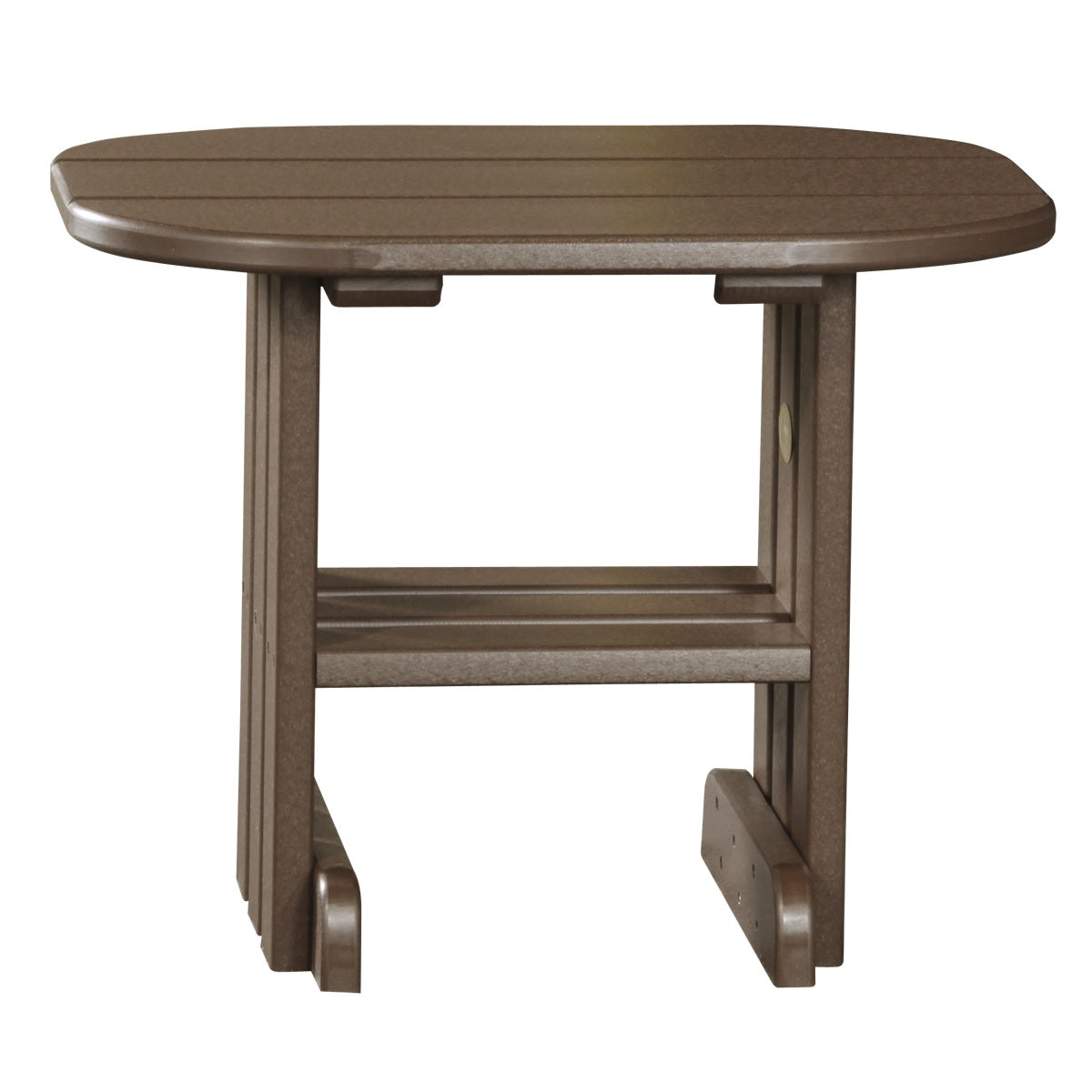 This is the Chestnut Brown colored end table on a white background.