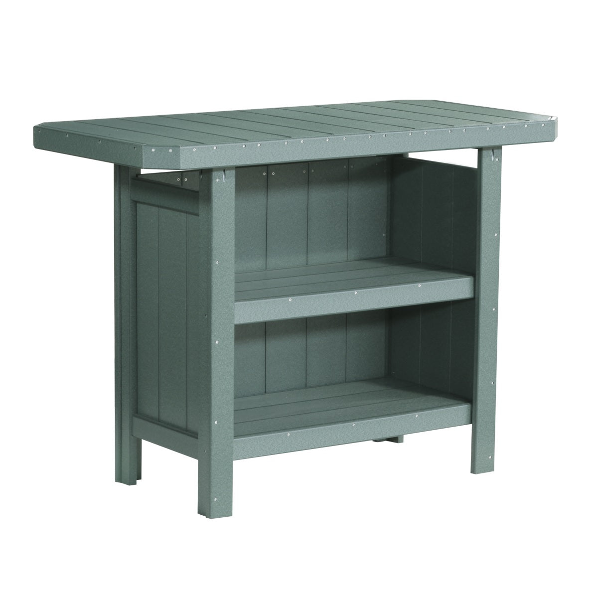 This is the Green colored Serving Bar on a white background.