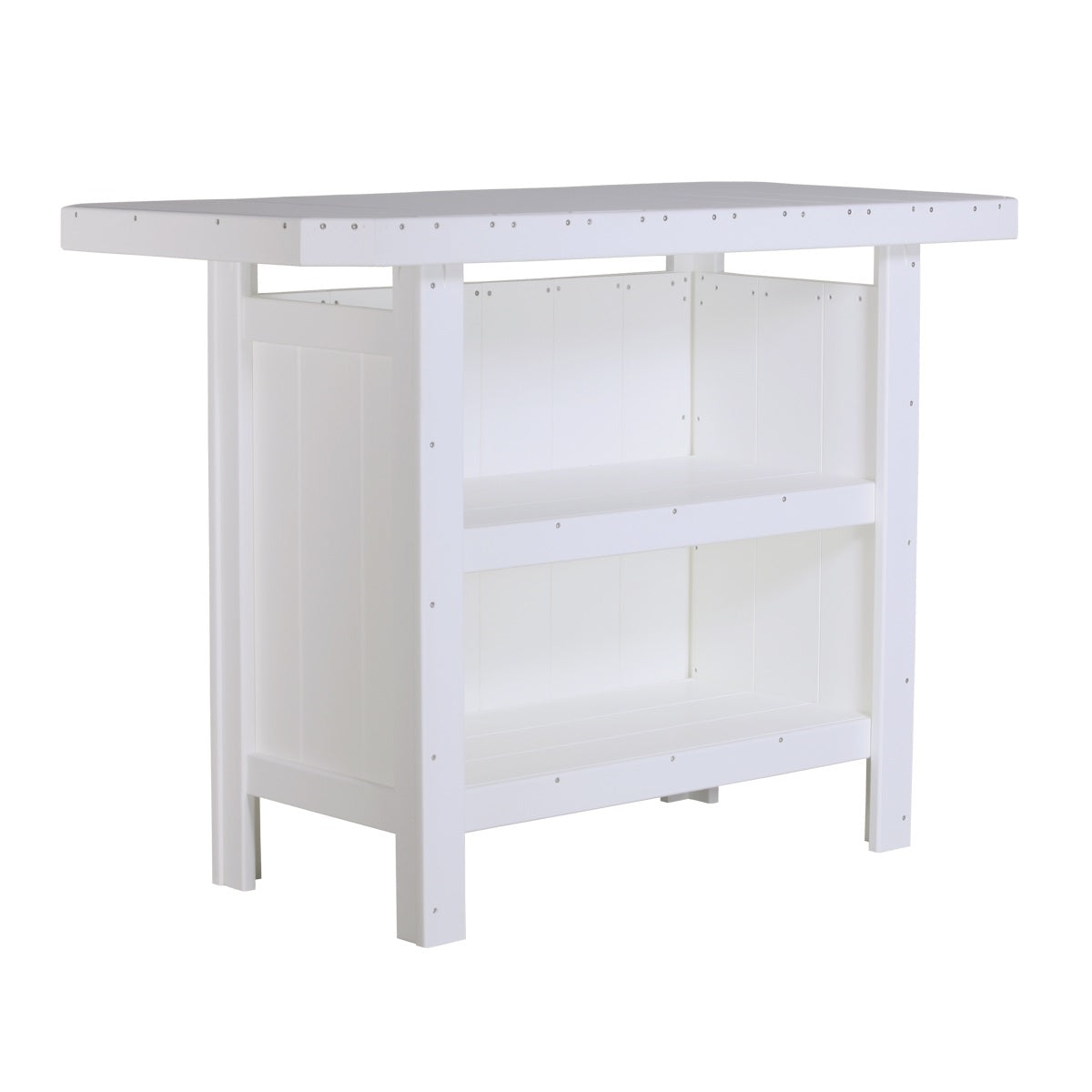 This is the White colored Serving Bar on a white background.