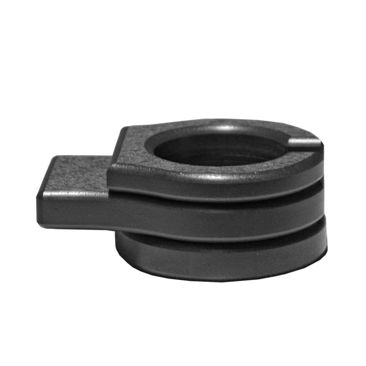 This is the Black colored cup holder add-on on a white background.