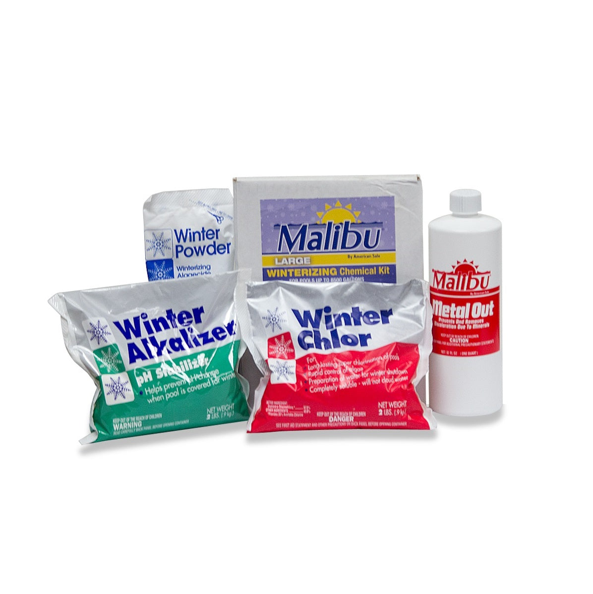 Malibu Grand Swimming Pool Winterizing Kit Up To 16,000 Gallons Water