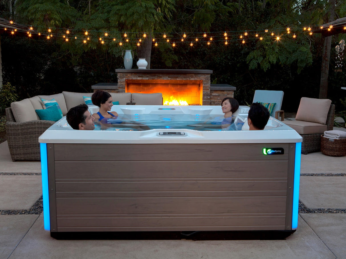 Hot Spring Limelight Collection Pulse Hot Tub