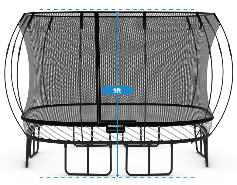 Springfree 11' x 11' Large Square Trampoline - Guaranteed Lowest Price