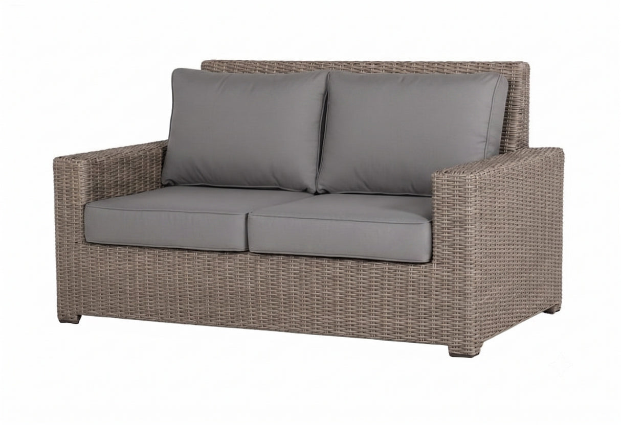 This image shows what the loveseat looks like on a white background.