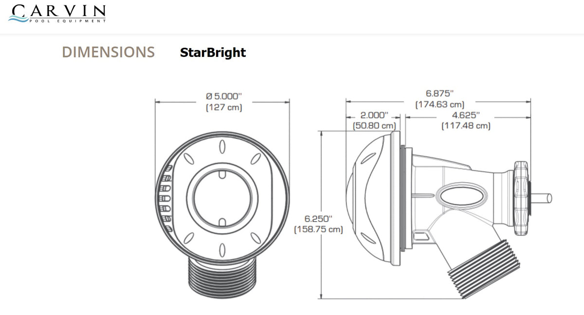 Star Series StarBright Feature for CARVIN® Pools