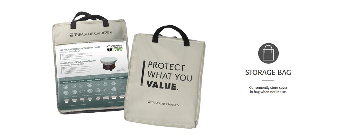 This cover comes in a storage bag where you can conveniently store in the bag when not in use.