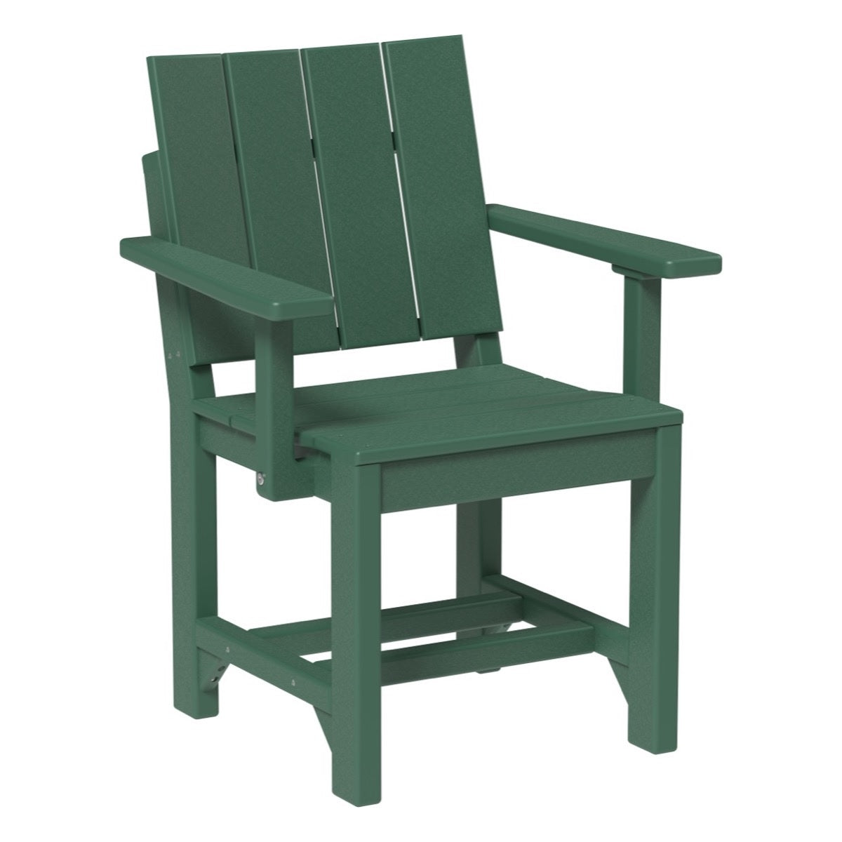 This is the Green colored Urban Arm Chair on a white background.