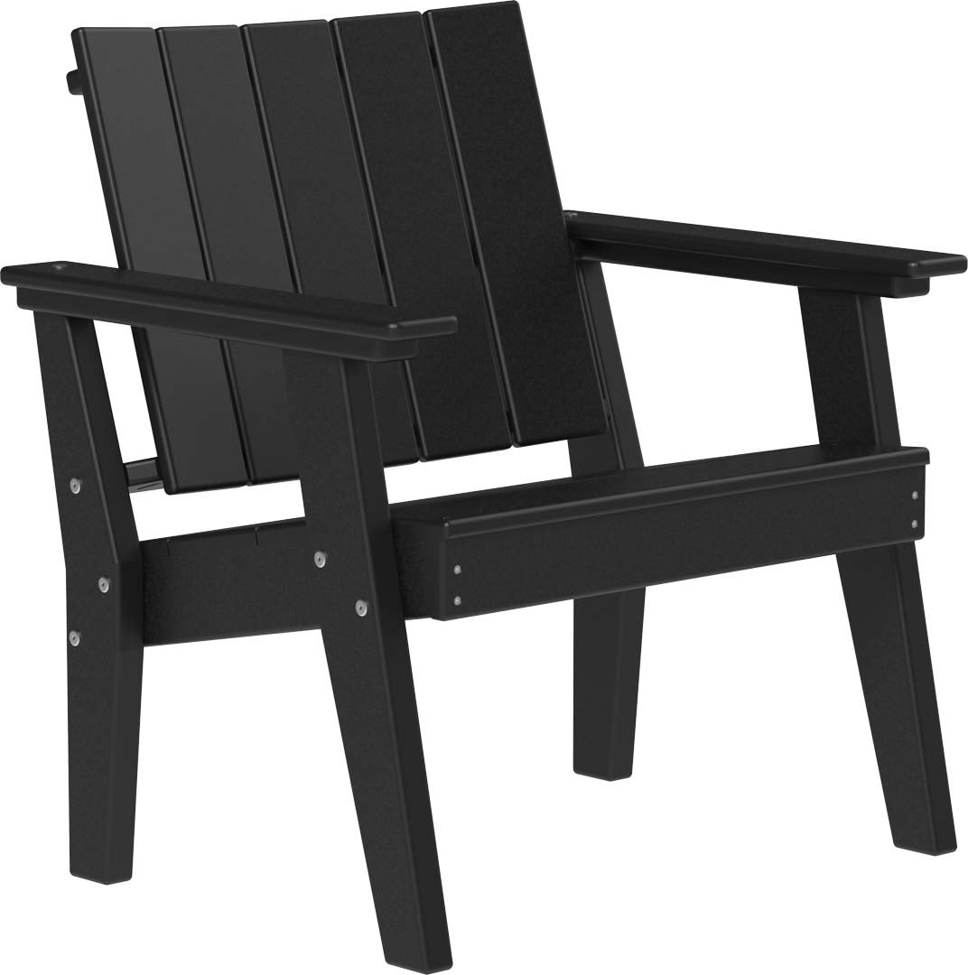 This is the Black colored Urban Chat Chair on a white background.