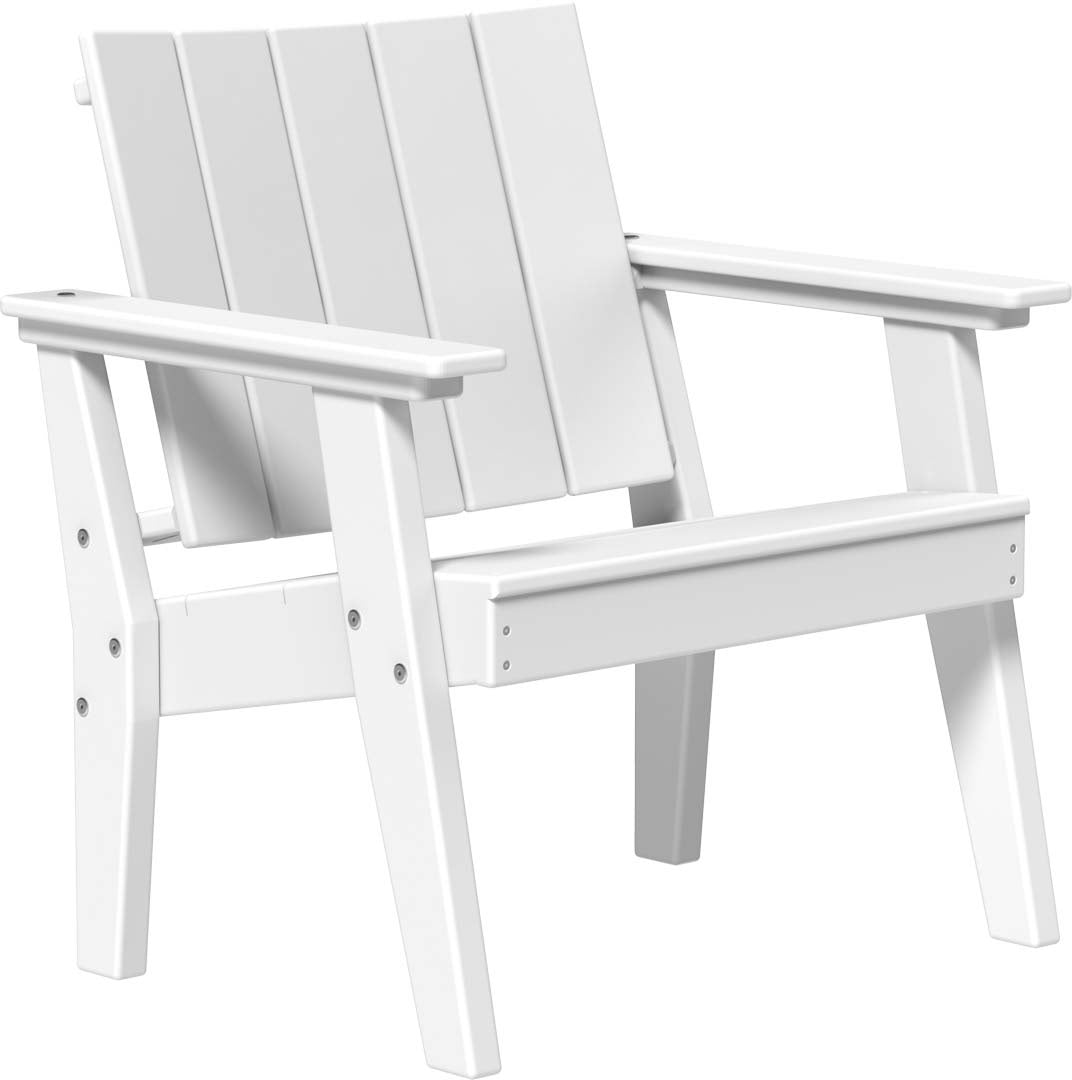 This is the White colored Urban Chat Chair on a white background.
