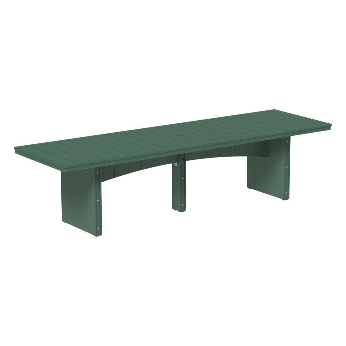 This is the Green colored dining table on a white background.