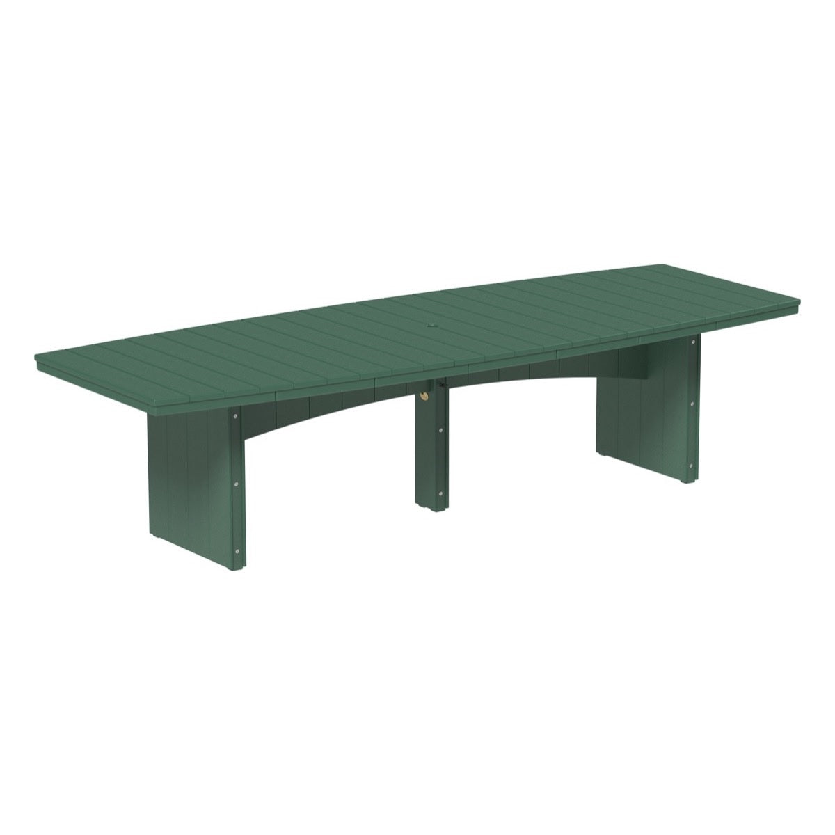 This is the Green colored dining table on a white background.