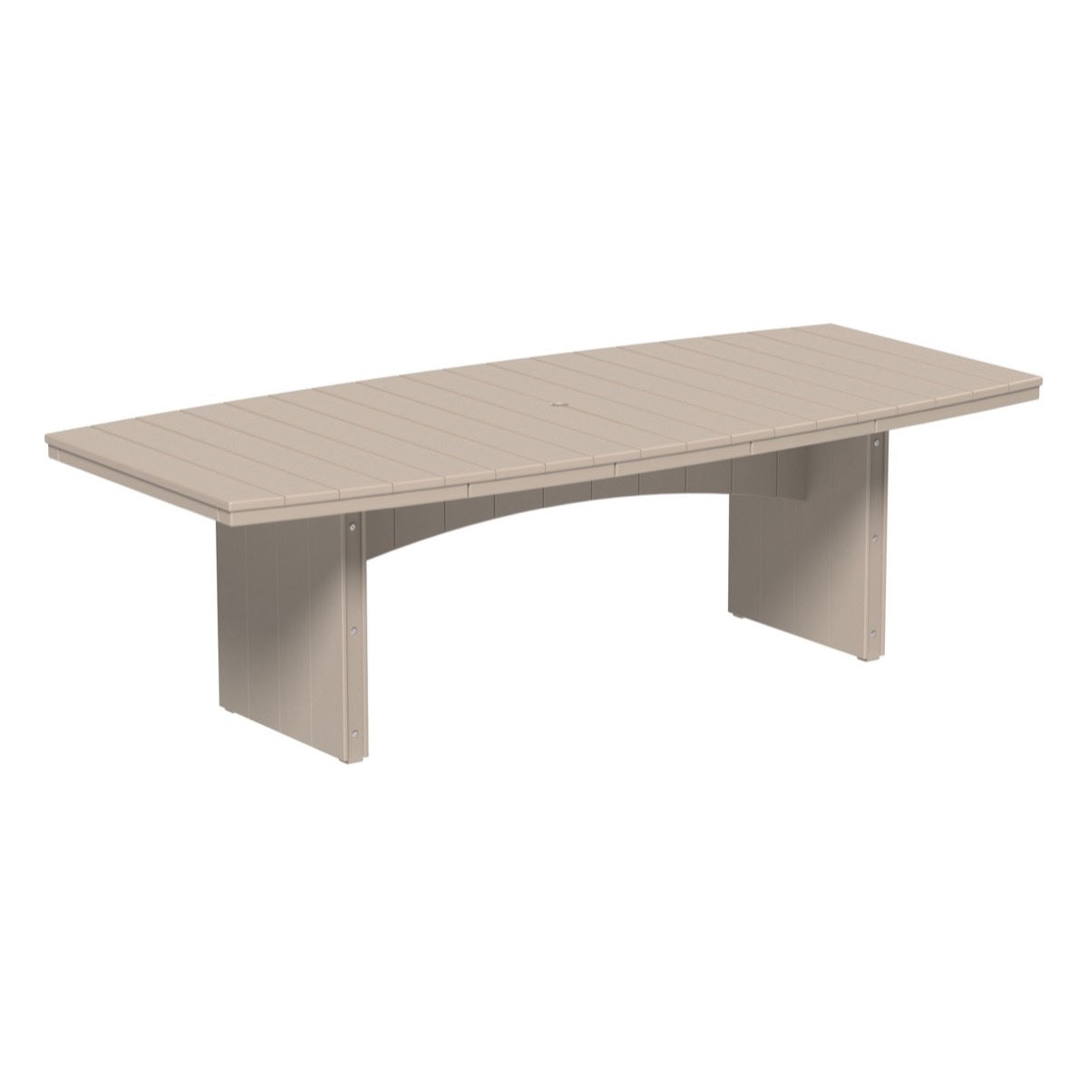 Urban 4' x 8' Oval Dining Table from LuxCraft