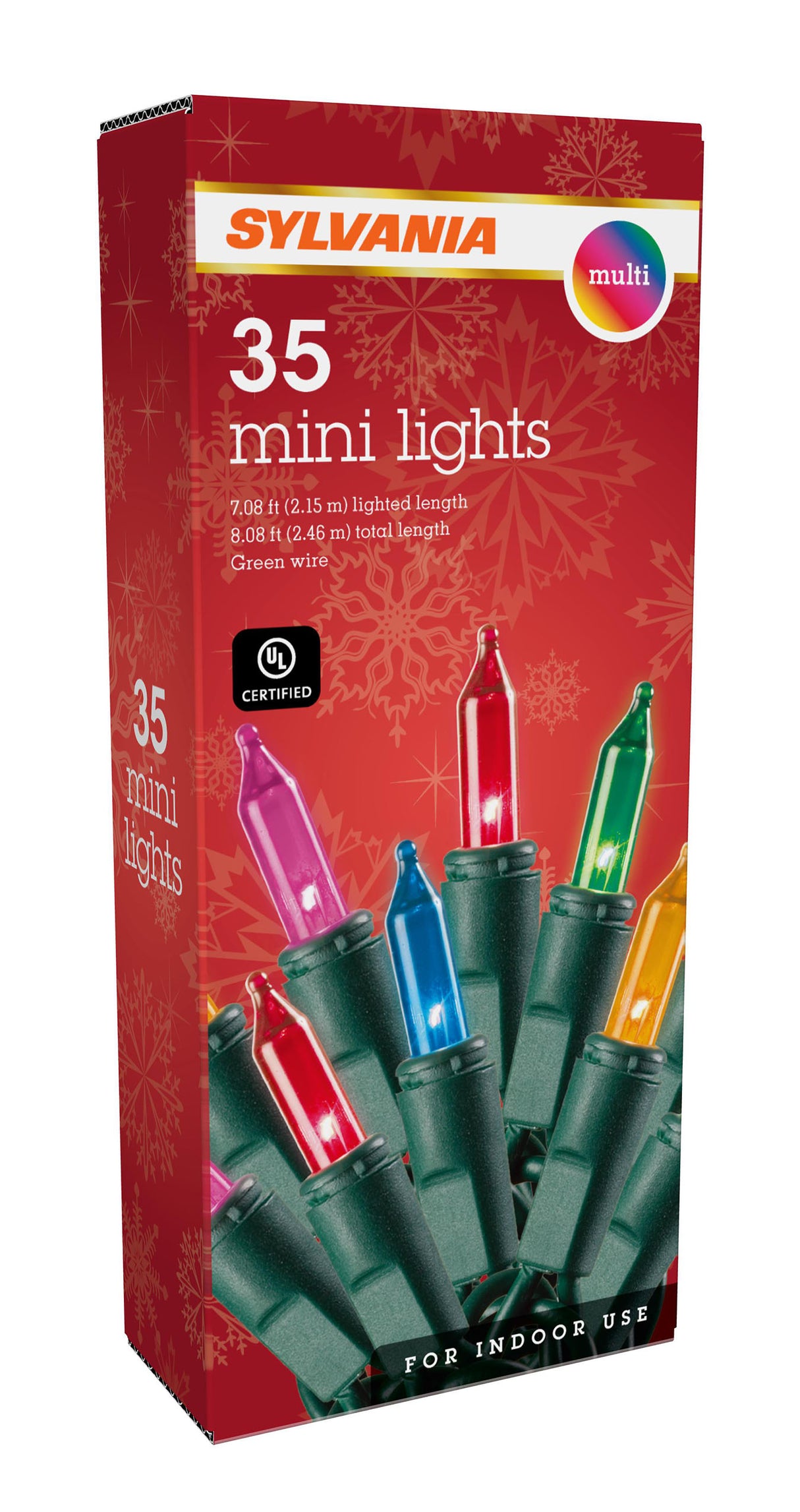 String of 35 Mini Multi-Colored Lights