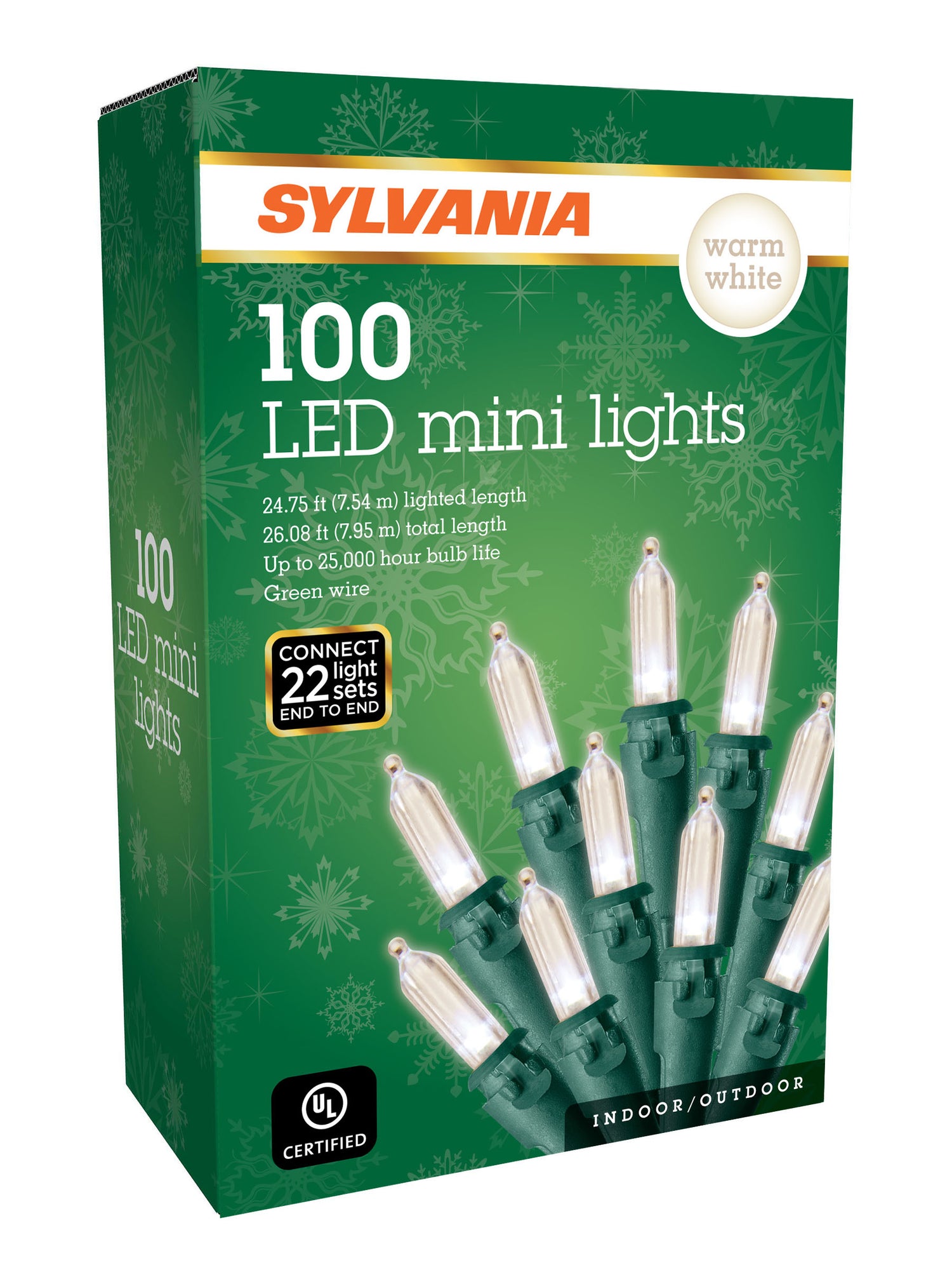 Set of 100 Mini LED Christmas Lights