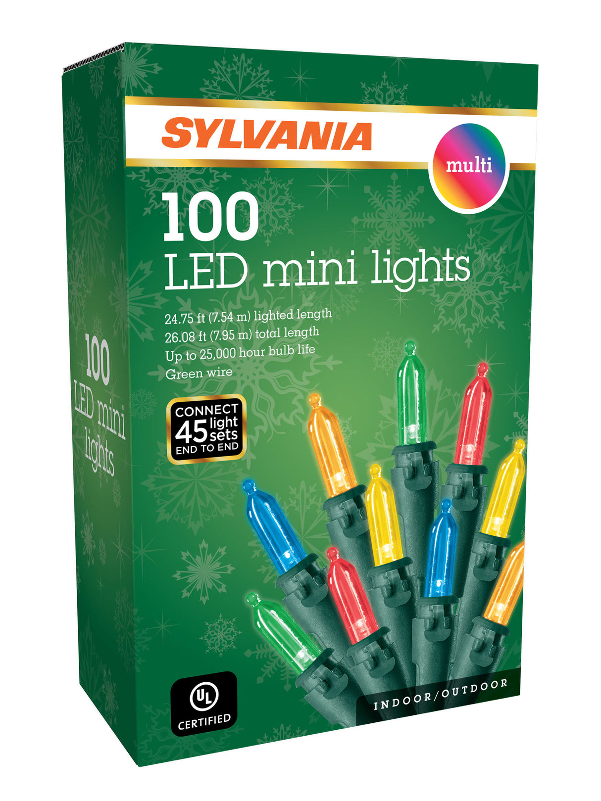 Set of 100 Mini LED Christmas Lights