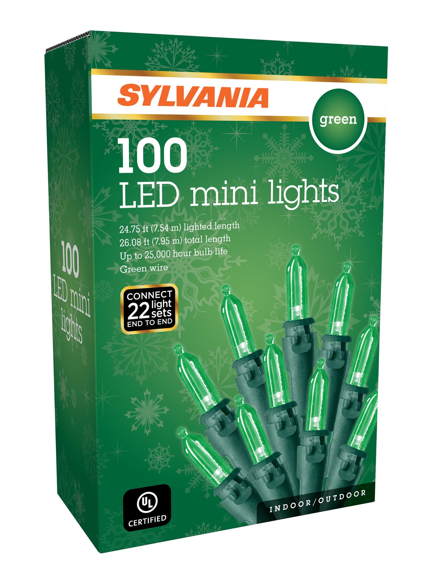 Set of 100 Mini LED Christmas Lights