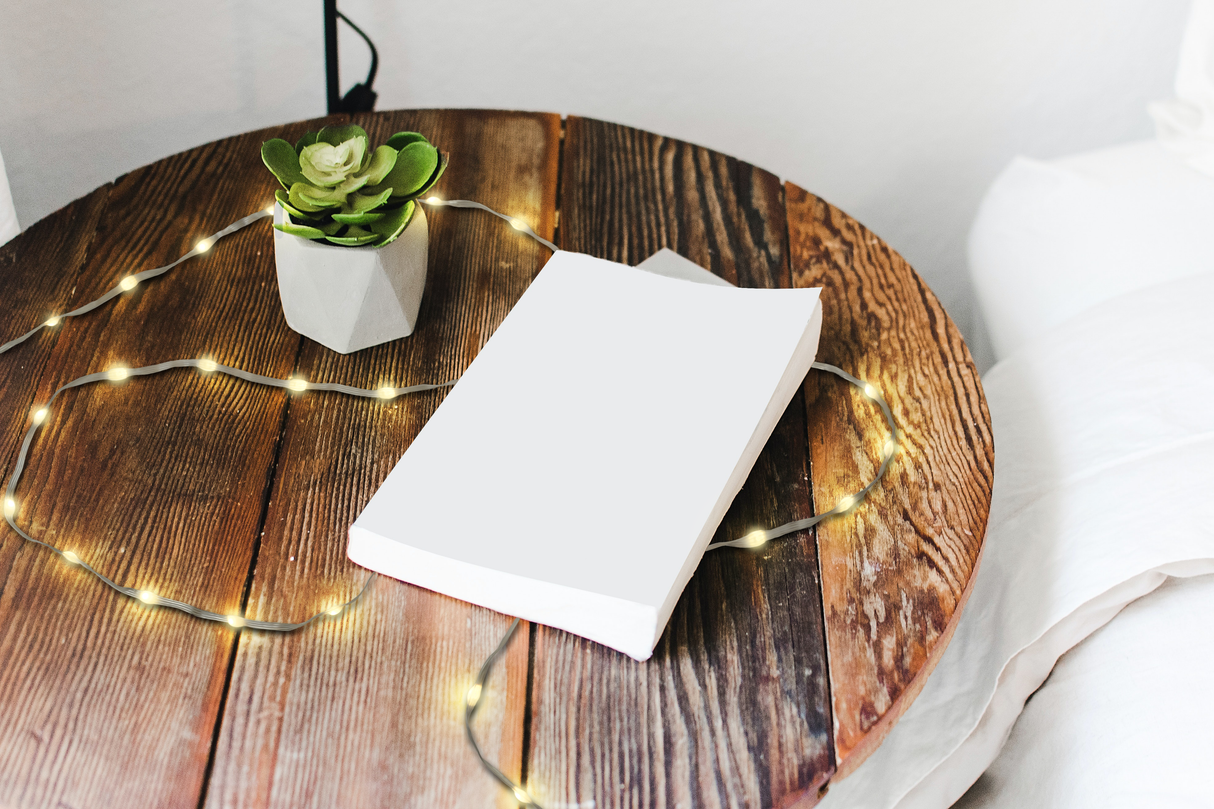 Battery operated lights that go from warm white to red, white and blue.