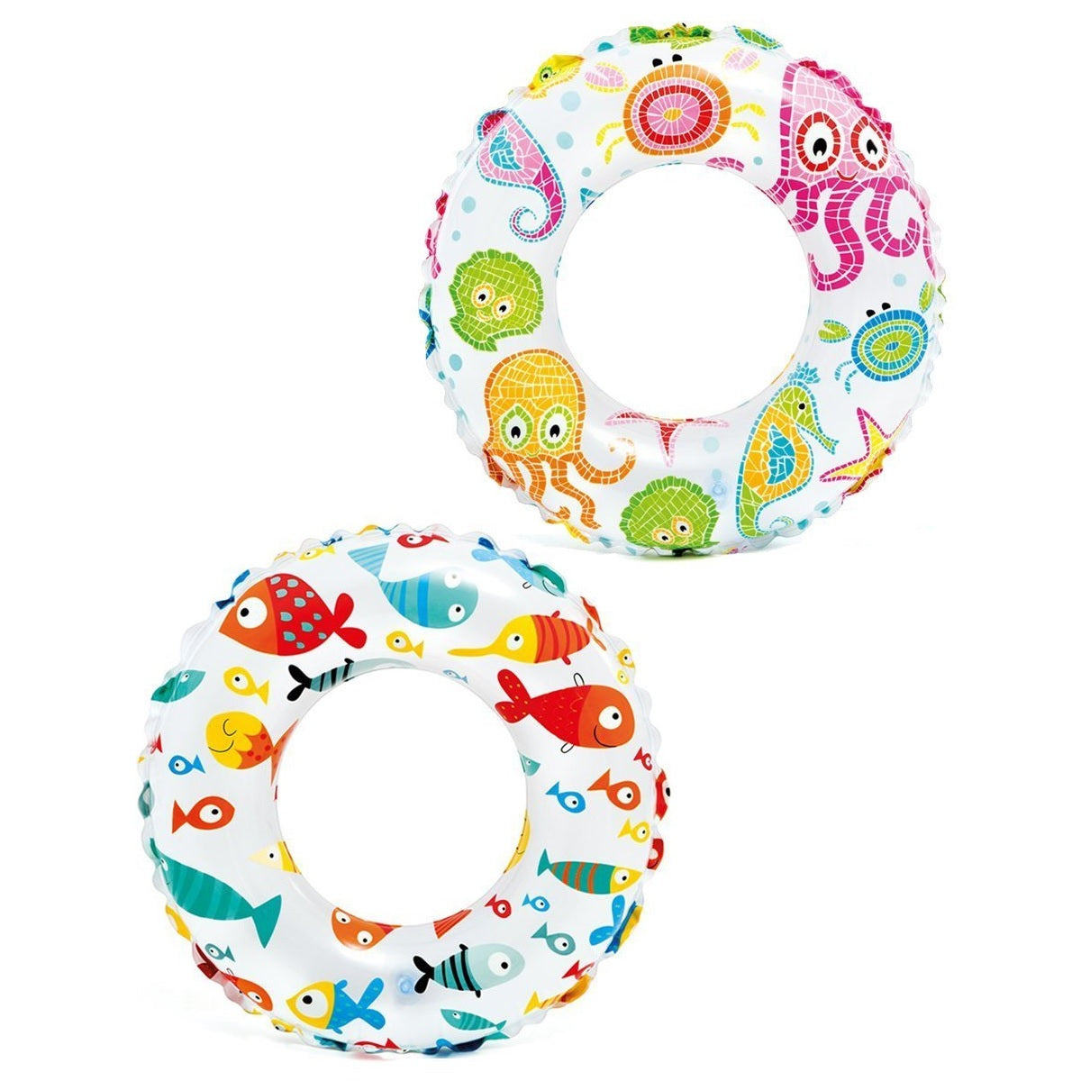 Children's inflatable inner tubes.