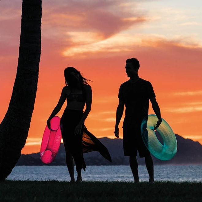 Inflatable transparent inner tubes.