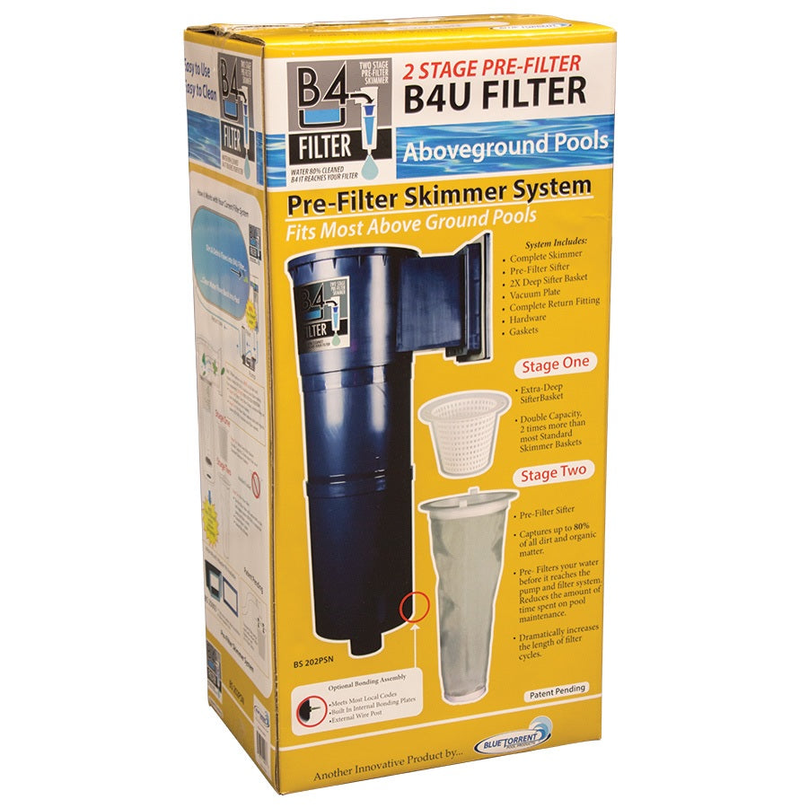 Pro-Series Hydromatic Pre-Filter Skimmer System for Above Ground Pools