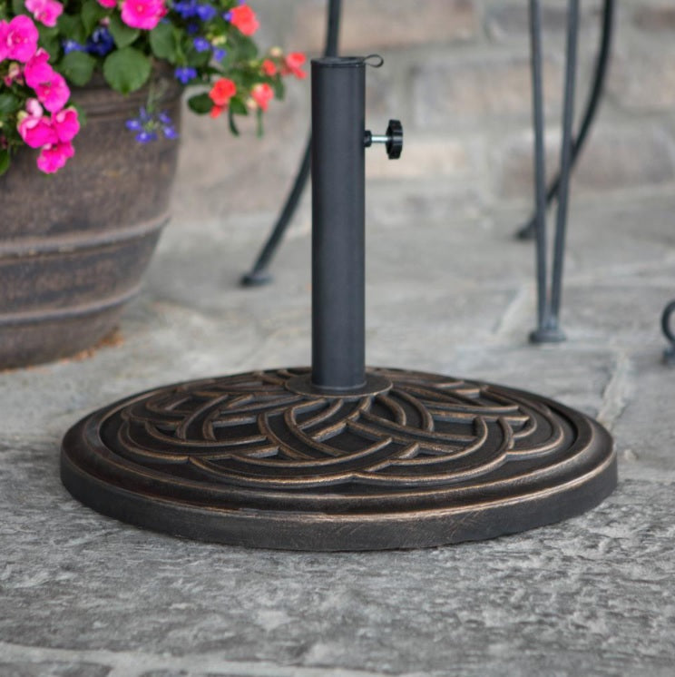 Envirostone Gaelen Umbrella Bases - 25 lbs.